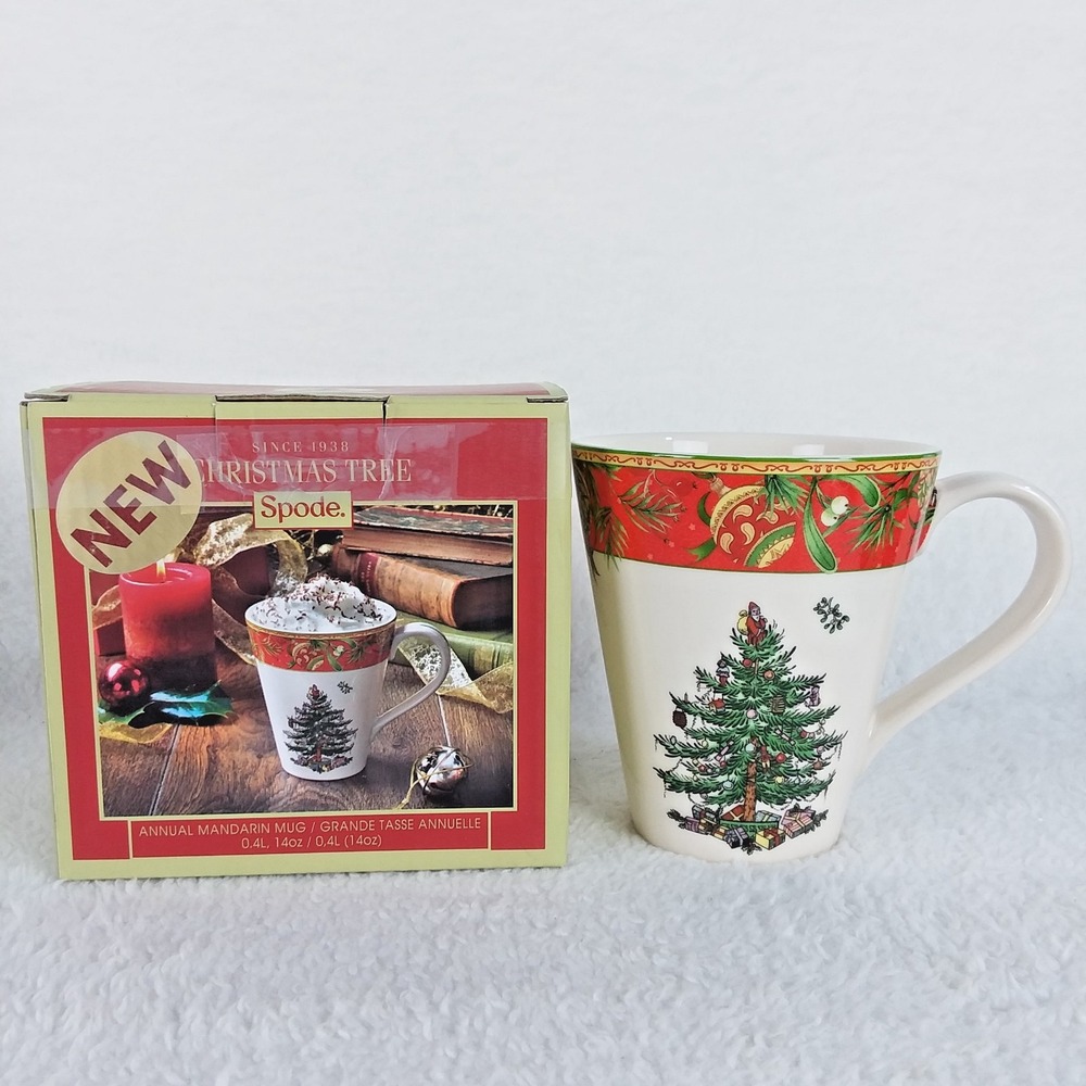 Spode Christmas‎ Tree 2015 Annual Mandarin Mug 14oz Limited Edition